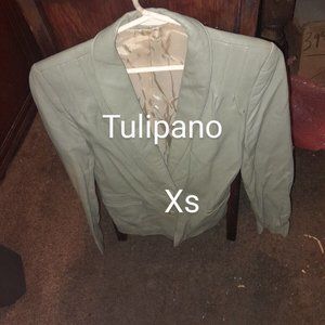 Talipano Leather Jacket Womens Size S